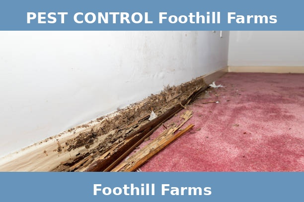PEST CONTROL Foothill Farms
